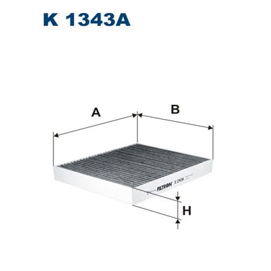 Слика на Филтер за кабина FILTRON K 1343A за Opel Astra K (B16) 1.6 CDTi (68) - 110 коњи дизел