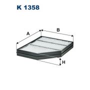 Слика 1 $на Филтер за кабина FILTRON K 1358