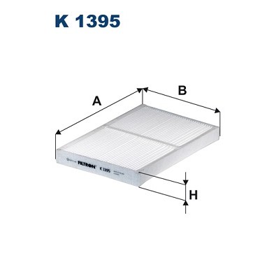 Слика на Филтер за кабина FILTRON K 1395 за камион Renault K Series 380T MEDIUM, 380T HEAVY - 379 коњи дизел