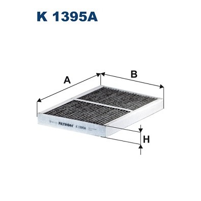 Слика на Филтер за кабина FILTRON K 1395A за камион Renault K Series 440P MEDIUM, 440P HEAVY - 439 коњи дизел