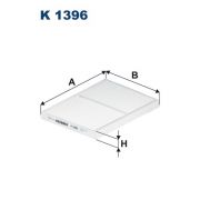 Слика 1 на Филтер за кабина FILTRON K 1396