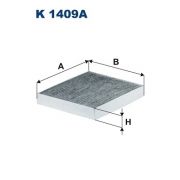 Слика 1 $на Филтер за кабина FILTRON K 1409A