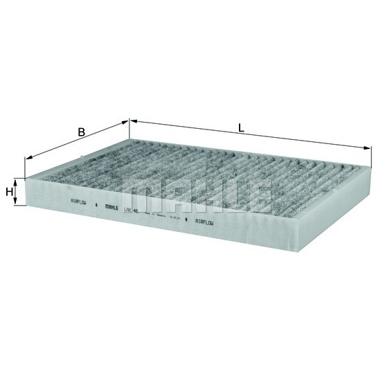 Слика на Филтер за кабина KNECHT LAK 46 за Audi A6 Sedan (4A, C4) 2.0 16V - 140 коњи бензин