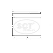 Слика 3 $на Филтер за кабина SCT Germany SA 1256