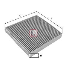 Слика на Филтер за кабина SOFIMA S 4162 CA за Fiat Punto 199 1.4 - 75 коњи бензин
