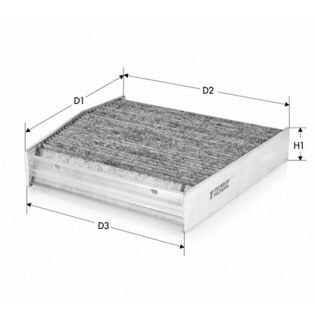 Слика на Филтер за кабина TECNECO FILTERS CK2641C