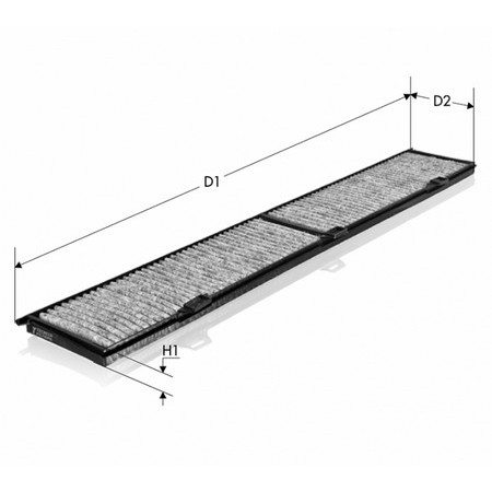 Слика на Филтер за кабина TECNECO FILTERS CK8430C за BMW 3 Coupe E92 325 i - 218 коњи бензин