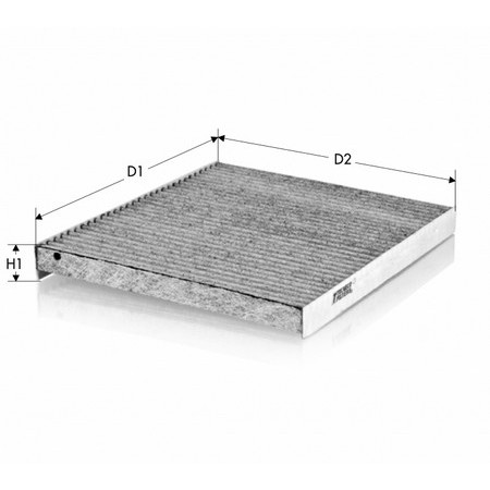 Слика на Филтер за кабина TECNECO FILTERS CK9445C за Smart Cabrio (450) 0.8 CDI (450.401, 450.402, 450.403, S1OLC1) - 41 коњи дизел