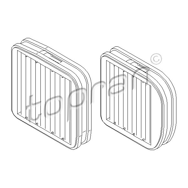 Слика на Филтер за кабина TOPRAN 400 209 за Citroen BX Break XB 15 - 80 коњи бензин