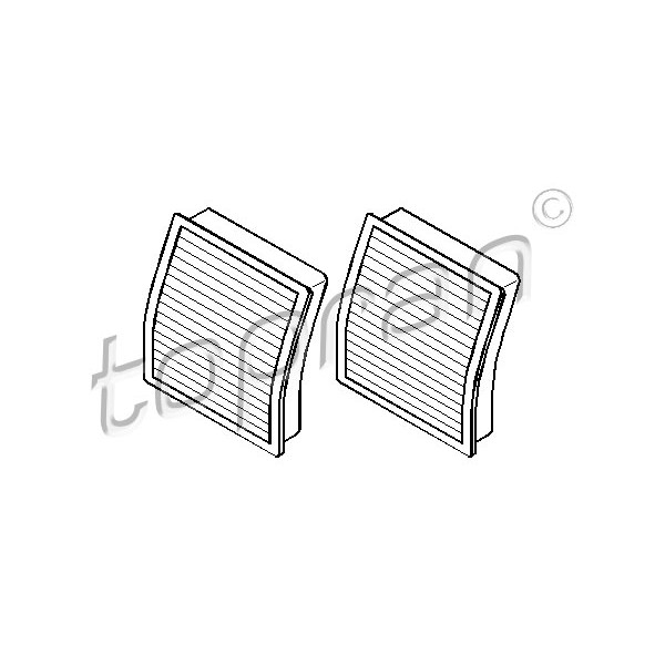 Слика на Филтер за кабина TOPRAN 500 646