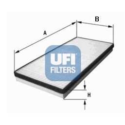 Слика на Филтер за кабина UFI 53.001.00