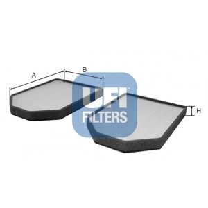 Слика на Филтер за кабина UFI 53.009.00