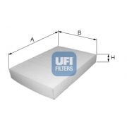 Слика 1 на Филтер за кабина UFI 53.030.00