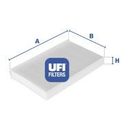 Слика 1 на Филтер за кабина UFI 53.038.00