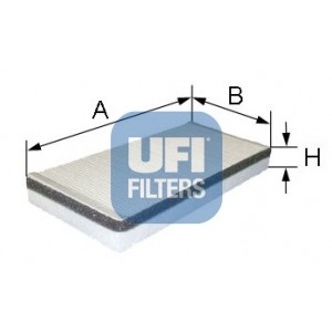 Слика на Филтер за кабина UFI 53.059.00 за Mercedes Sprinter 3-t Bus (903) 308 D - 79 коњи дизел