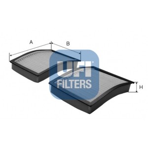 Слика на Филтер за кабина UFI 53.073.00 за BMW 3 Compact E36 316 i - 105 коњи бензин