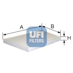 Слика на Филтер за кабина UFI 53.095.00