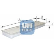 Слика 1 на Филтер за кабина UFI 53.101.00