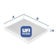 Слика 1 на Филтер за кабина UFI 53.124.00