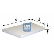 Слика 1 на Филтер за кабина UFI 53.245.00