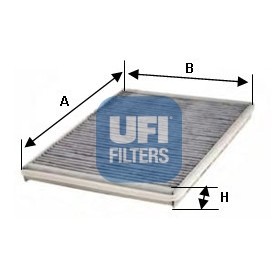 Слика на Филтер за кабина UFI 54.145.00