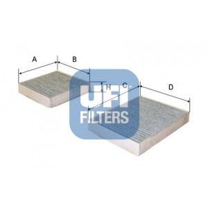 Слика на Филтер за кабина UFI 54.164.00