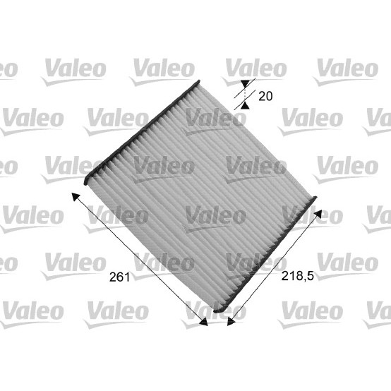 Слика на Филтер за кабина VALEO CLIMFILTER COMFORT 715552 за Fiat Punto 199 1.3 D Multijet - 75 коњи дизел