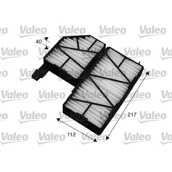 Слика на Филтер за кабина VALEO CLIMFILTER COMFORT 715563