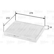 Слика 1 на Филтер за кабина VALEO CLIMFILTER COMFORT 715581