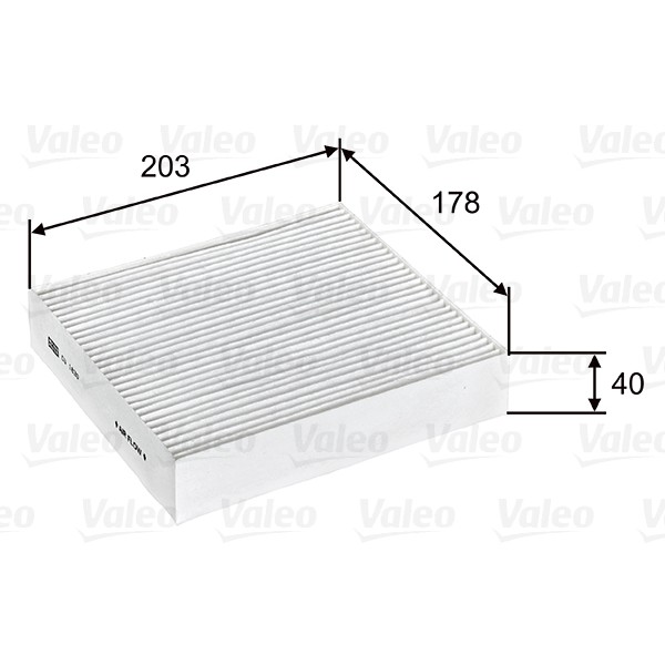 Слика на Филтер за кабина VALEO CLIMFILTER COMFORT 715603