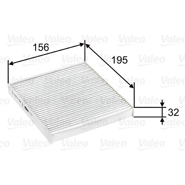 Слика на Филтер за кабина VALEO CLIMFILTER COMFORT 715637 за Daihatsu Sirion (M3) 1.0 - 70 коњи бензин