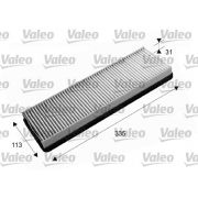 Слика 1 $на Филтер за кабина VALEO CLIMFILTER COMFORT 715646