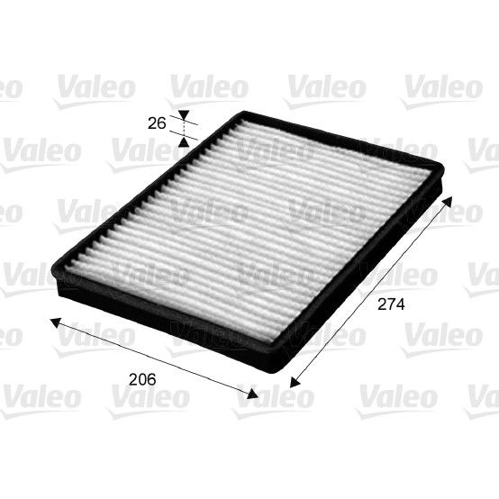 Слика на Филтер за кабина VALEO CLIMFILTER COMFORT 715654