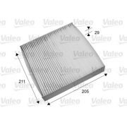 Слика 1 $на Филтер за кабина VALEO CLIMFILTER COMFORT 715692