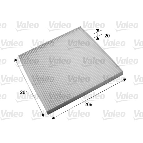 Слика на Филтер за кабина VALEO CLIMFILTER COMFORT 715703