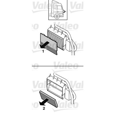 Слика на Филтер за кабина VALEO CLIMFILTER COMFORT 716011 за камион Mercedes Actros MP2, MP3 1832 AK - 320 коњи дизел