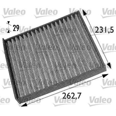 Слика на Филтер за кабина VALEO CLIMFILTER PROTECT 698708