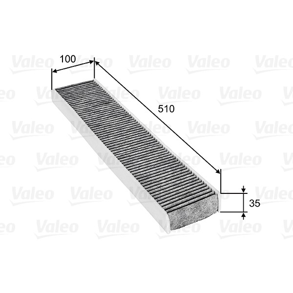 Слика на Филтер за кабина VALEO CLIMFILTER PROTECT 698745 за Ford Mondeo 3 Saloon (B4Y) 3.0 V6 24V - 204 коњи бензин