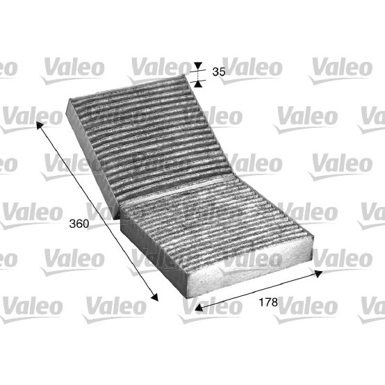 Слика на Филтер за кабина VALEO CLIMFILTER PROTECT 715508