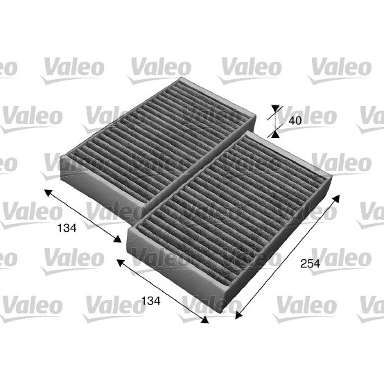 Слика на Филтер за кабина VALEO CLIMFILTER PROTECT 715544