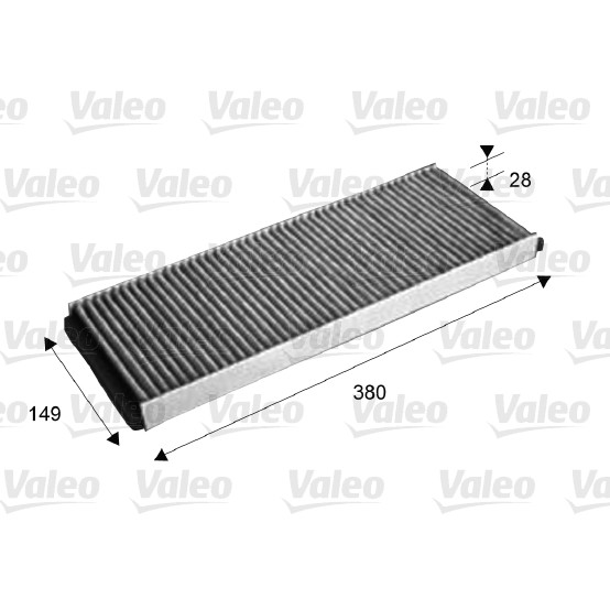 Слика на Филтер за кабина VALEO CLIMFILTER PROTECT 715578 за Audi A4 Avant (8D5, B5) 2.5 TDI quattro - 150 коњи дизел