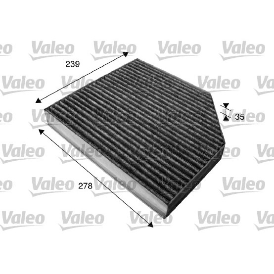 Слика на Филтер за кабина VALEO CLIMFILTER PROTECT 715580 за Audi A5 Sportback (8TA) 1.8 TFSI - 177 коњи бензин