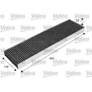 Слика 1 на Филтер за кабина VALEO CLIMFILTER PROTECT 715586