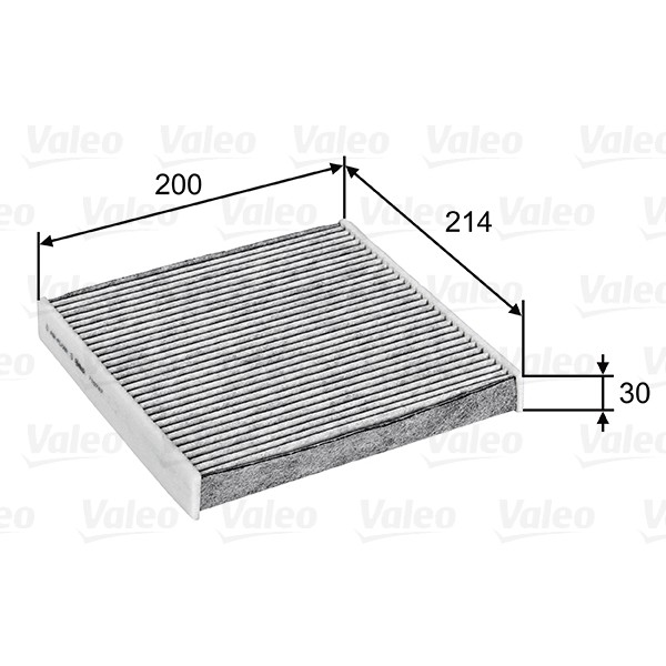 Слика на Филтер за кабина VALEO CLIMFILTER PROTECT 715747