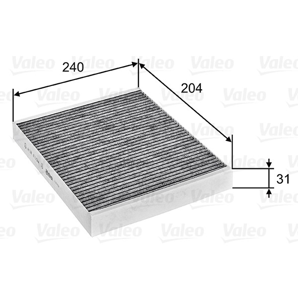 Слика на Филтер за кабина VALEO CLIMFILTER PROTECT 715752