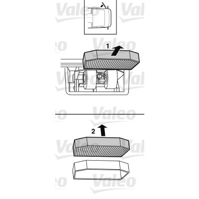 Слика на Филтер за кабина VALEO CLIMFILTER PROTECT 716012 за камион Mercedes Actros 1996 1843 S, 1843 LS - 428 коњи дизел