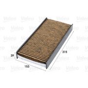 Слика 1 на Филтер за кабина VALEO CLIMFILTER SUPREME 701002