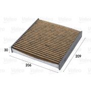 Слика 1 на Филтер за кабина VALEO CLIMFILTER SUPREME 701015