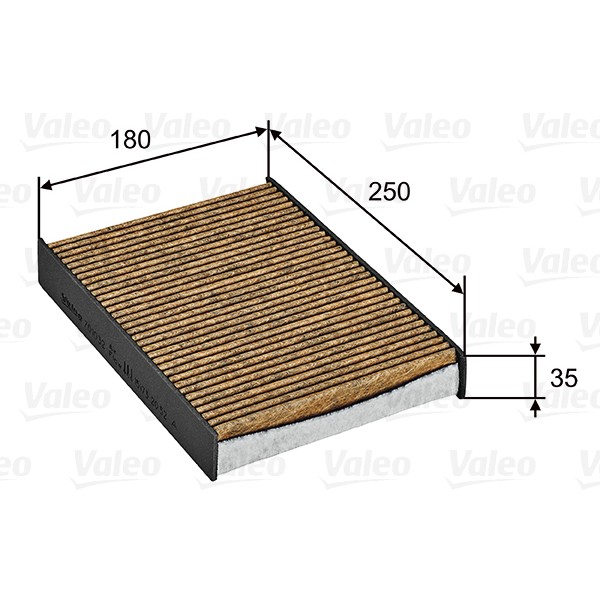 Слика на Филтер за кабина VALEO CLIMFILTER SUPREME 701032 за Renault Megane 4 Grandtour 1.6 TCe 205 - 205 коњи бензин