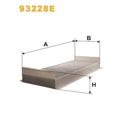 Слика на Филтер за кабина WIX FILTERS 93228E